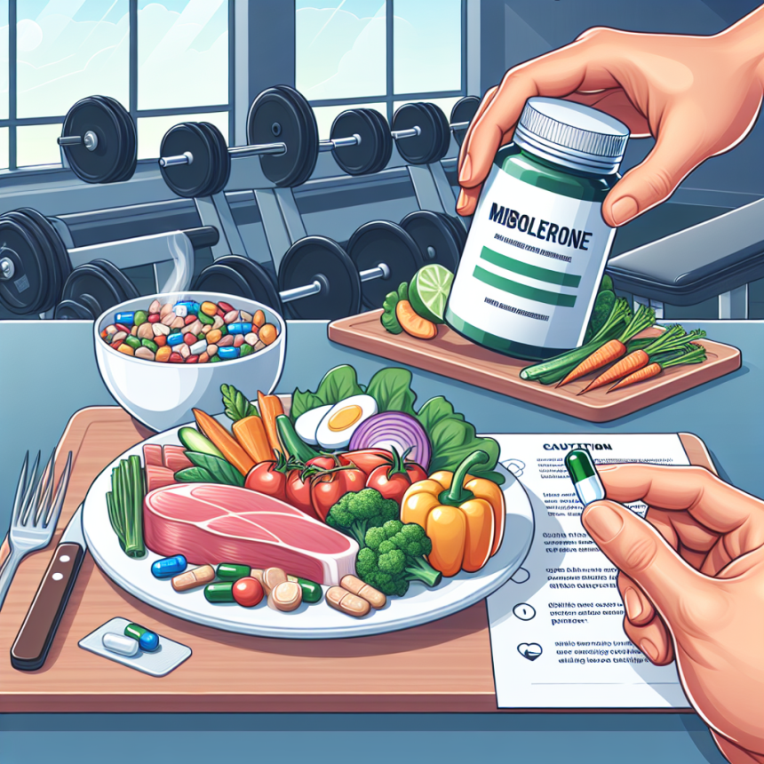 Cómo ajustar la dieta con Mibolerone para definición