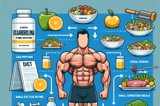 Cómo ajustar la dieta con Oxandrolona para definición