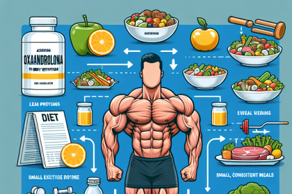 Cómo ajustar la dieta con Oxandrolona para definición