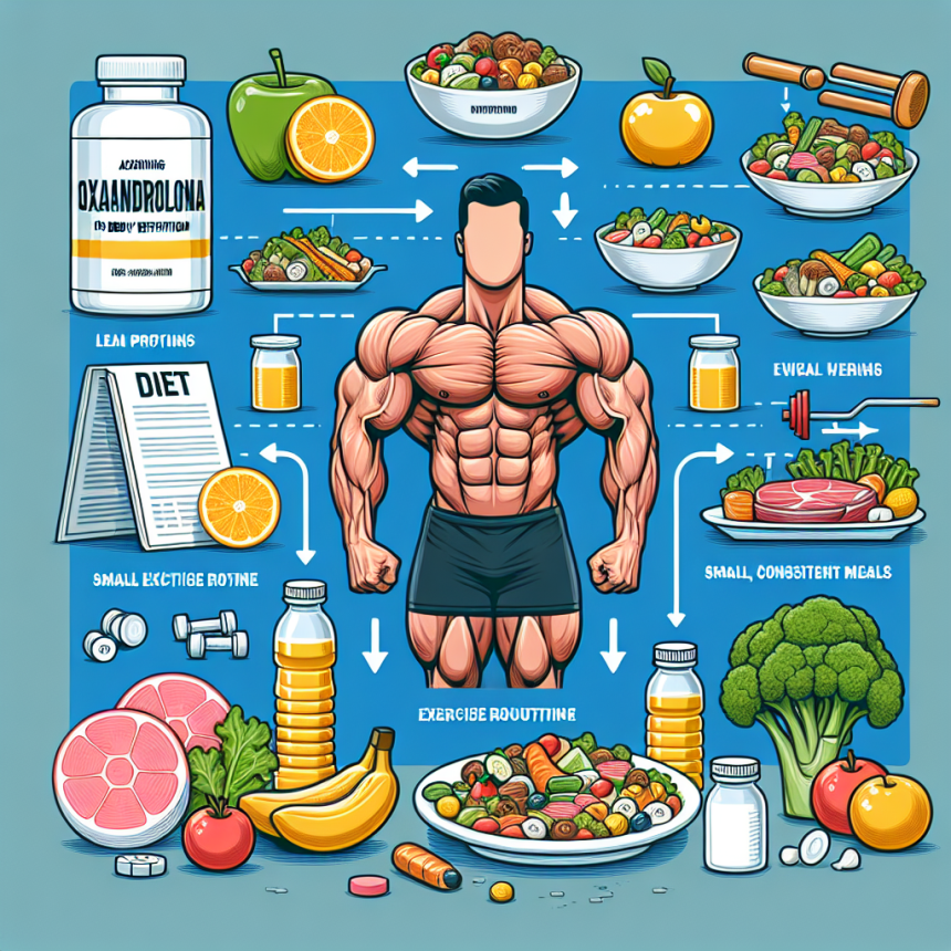Cómo ajustar la dieta con Oxandrolona para definición