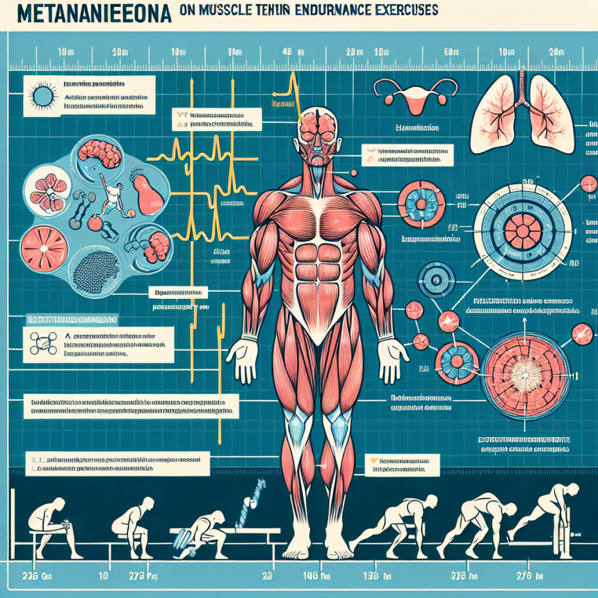 Cómo influye Metandienona en ejercicios de resistencia muscular