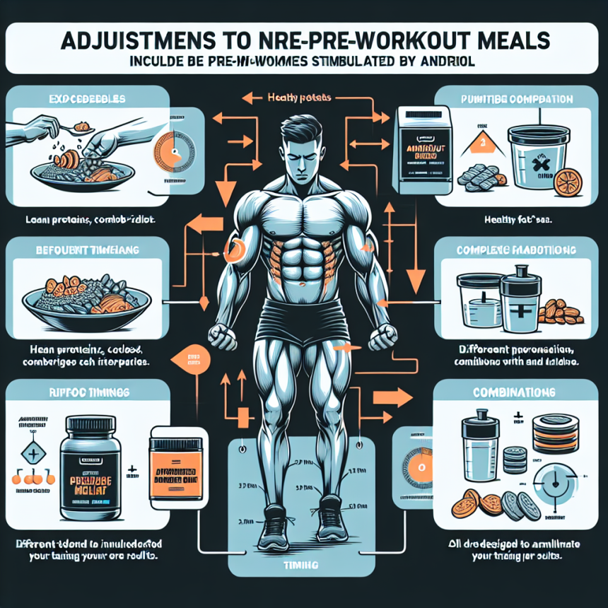 Qué ajustes hacer en tus comidas pre-entreno con Andriol