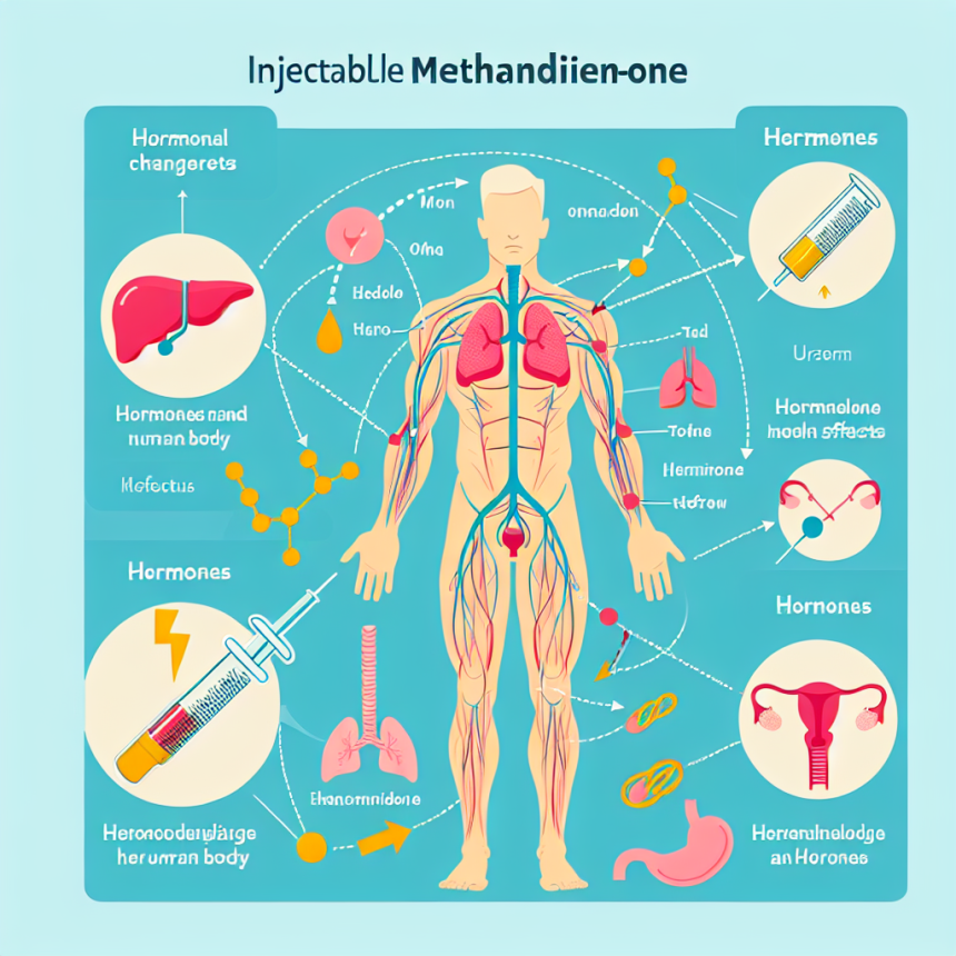 Qué cambios hormonales provoca Methandienone inyectables