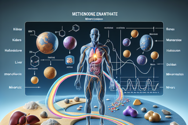 Cómo afecta Enantato de metenolona al equilibrio mineral