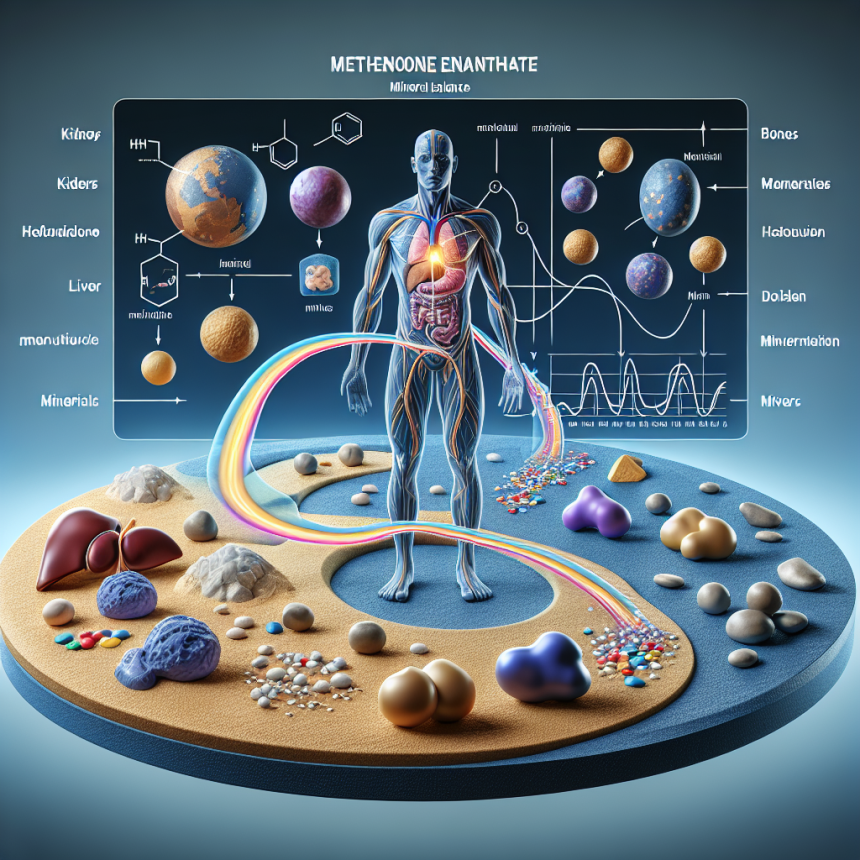 Cómo afecta Enantato de metenolona al equilibrio mineral