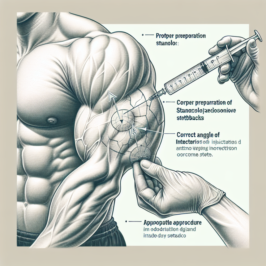 Cómo usar Inyección de estanozolol para superar estancamientos