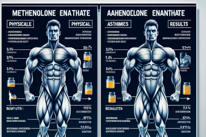 Diferencias entre resultados físicos y estéticos con Enantato de metenolona