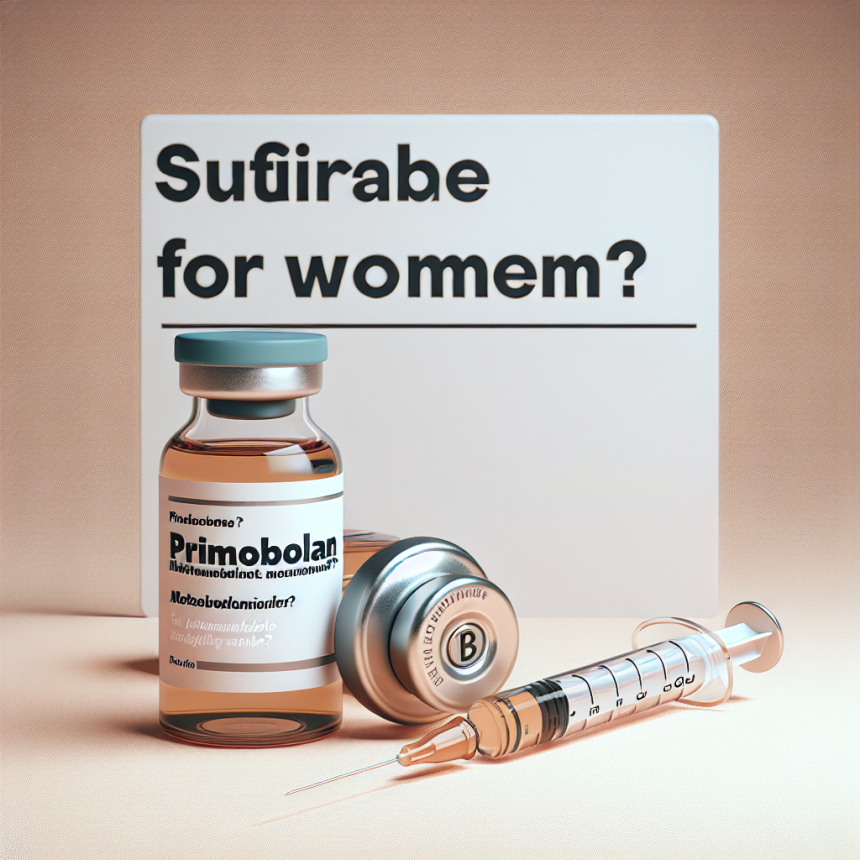 Primobolan (Metenolona) inyectables: ¿apto para mujeres?