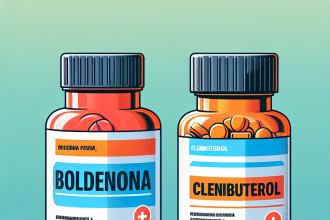 ¿Puede Boldenona usarse junto con clenbuterol?