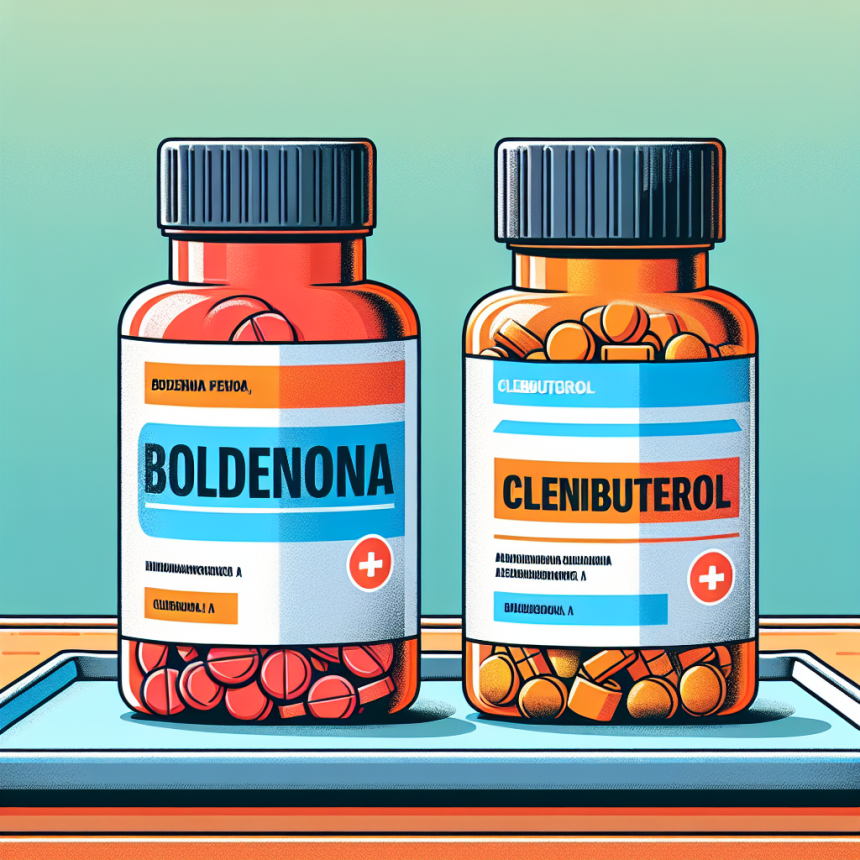 ¿Puede Boldenona usarse junto con clenbuterol?