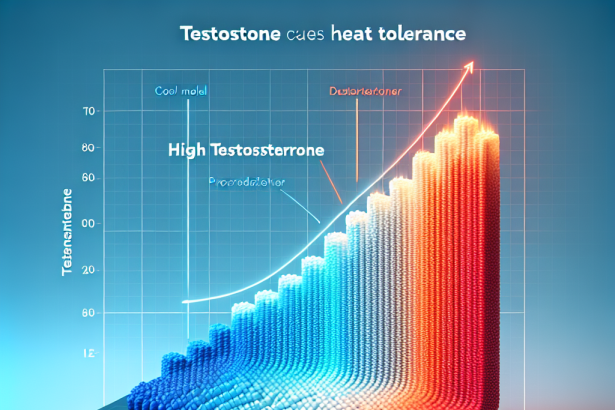 ¿Puede Testosterona causar baja tolerancia al calor?