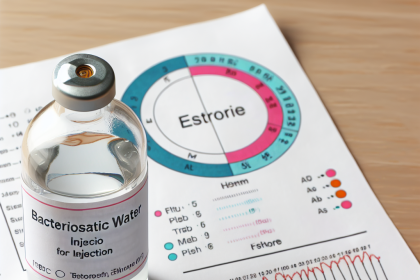 Agua bacteriostática para inyección y niveles de estrógeno