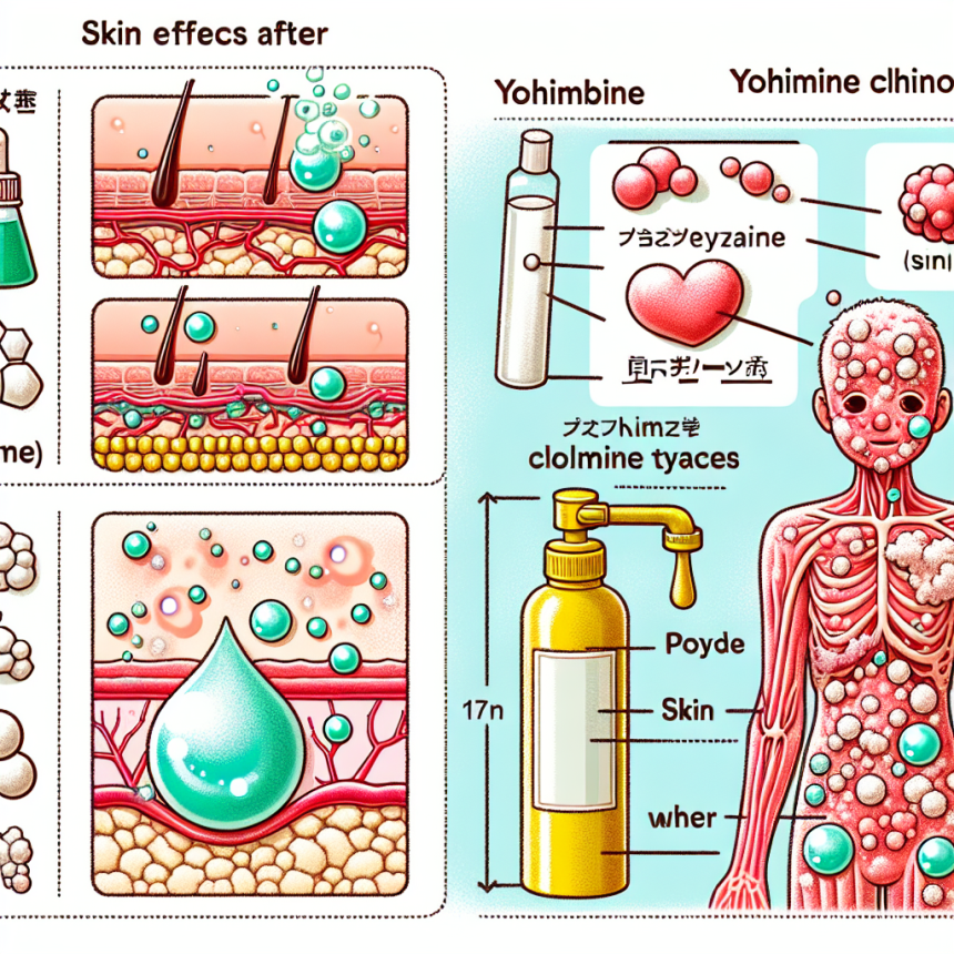 Efectos sobre la piel tras usar Yohimbine chlorine