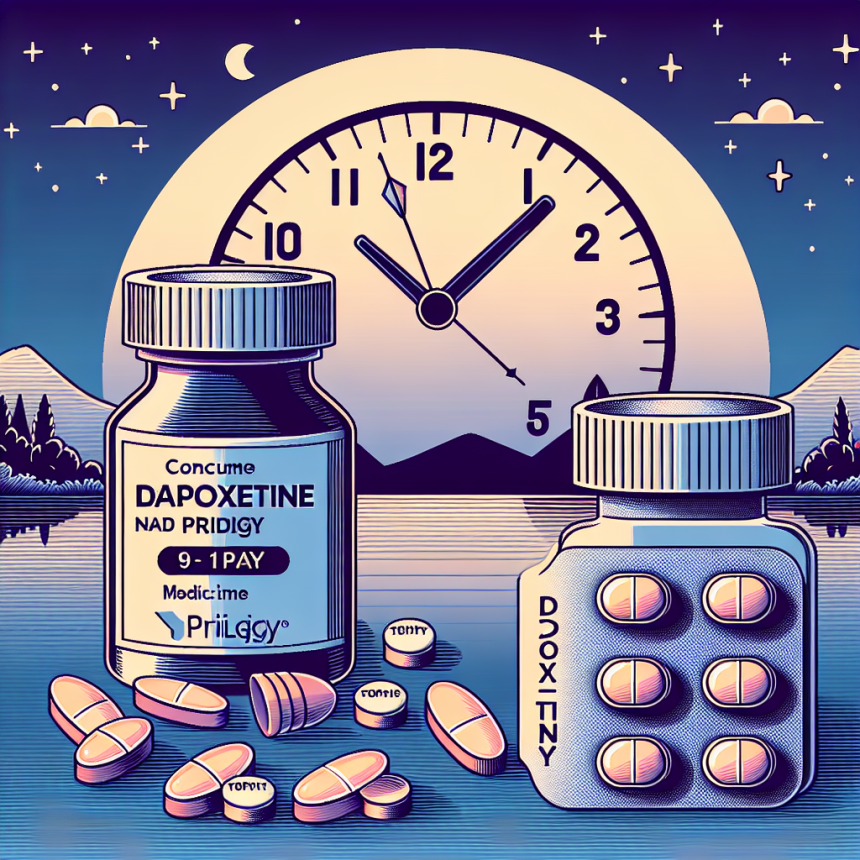 La mejor hora del día para tomar Dapoxetine (Priligy)