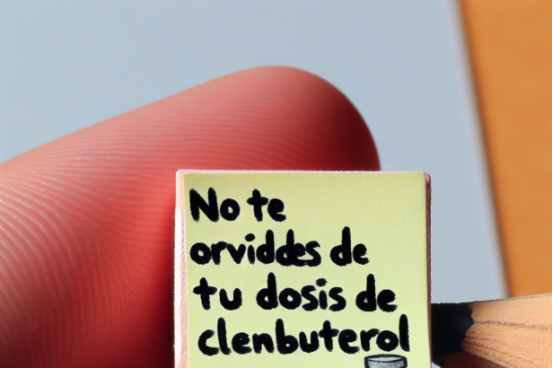Qué hacer si se olvida una dosis de Clenbuterol