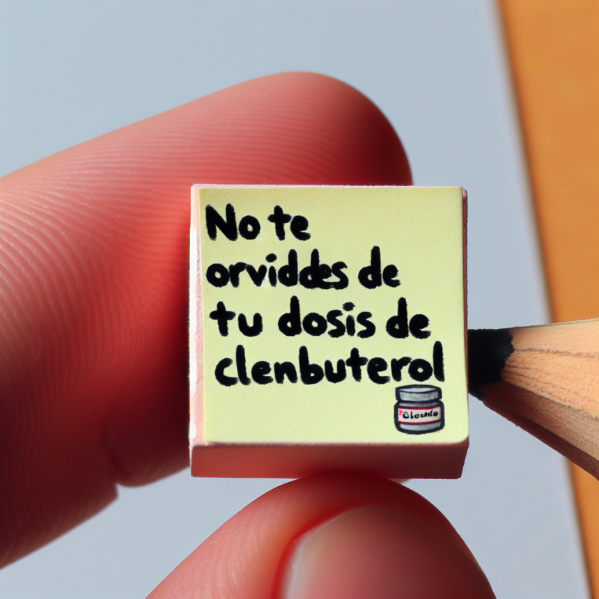 Qué hacer si se olvida una dosis de Clenbuterol