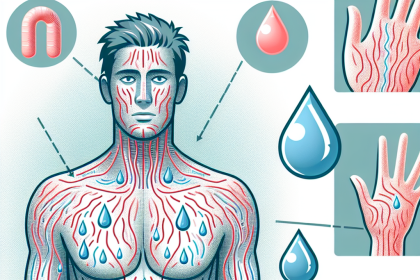 Qué tipo de sudoración indica que Proviron está activo