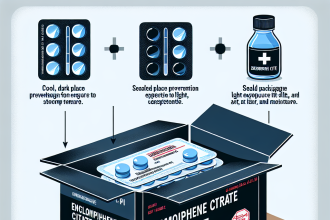 Cómo almacenar correctamente Enclomiphene citrate