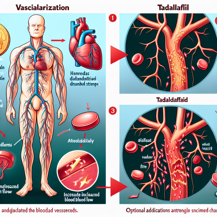 Cómo cambia la vascularización con Tadalafil