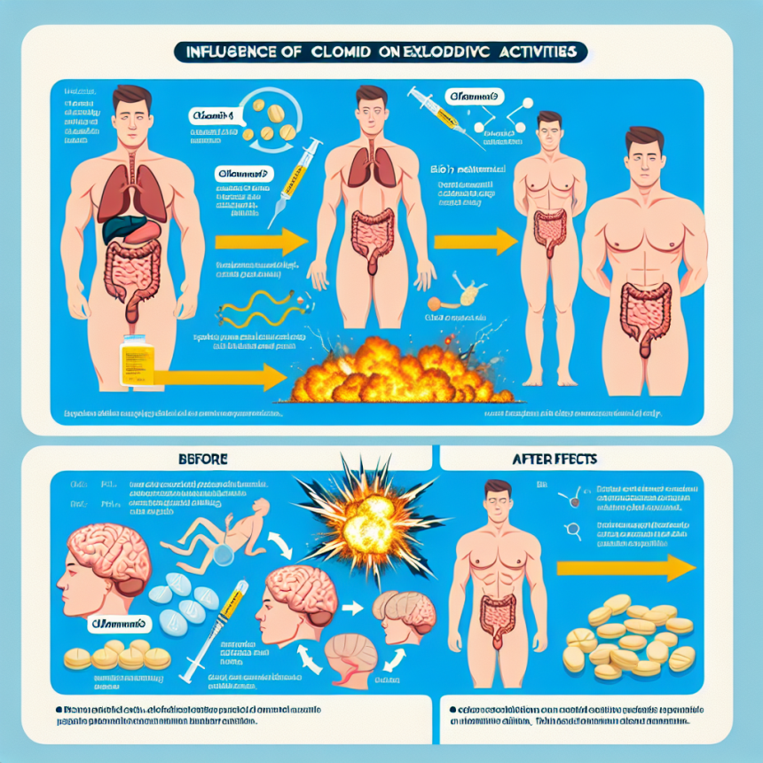 Cómo influye Clomid en actividades explosivas