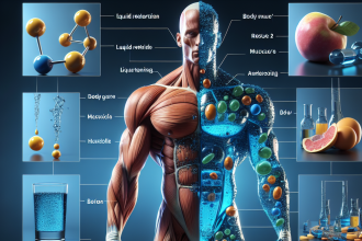 Cuánto líquido se retiene usando Cursos de esteroides para secado y modelado corporal (aumento de masa magra)