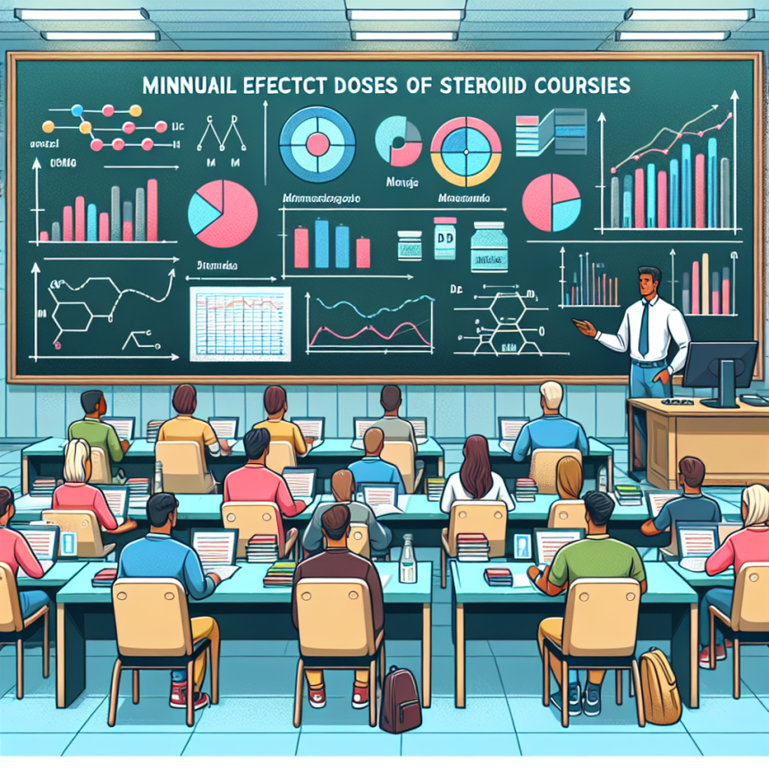 Dosis mínimas efectivas de Cursos de esteroides