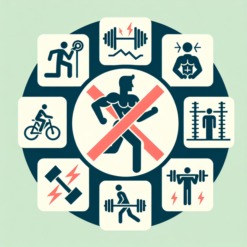 Qué ejercicios evitar si usas Sildenafil Citrate (Viagra generic) por primera vez