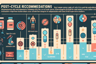 Recomendaciones post-ciclo tras el uso de SARMs