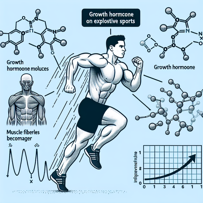 Cómo influye Hormona del crecimiento en deportes explosivos