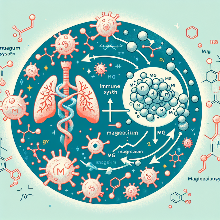 Cómo influye Salud inmunológica en el metabolismo del magnesio