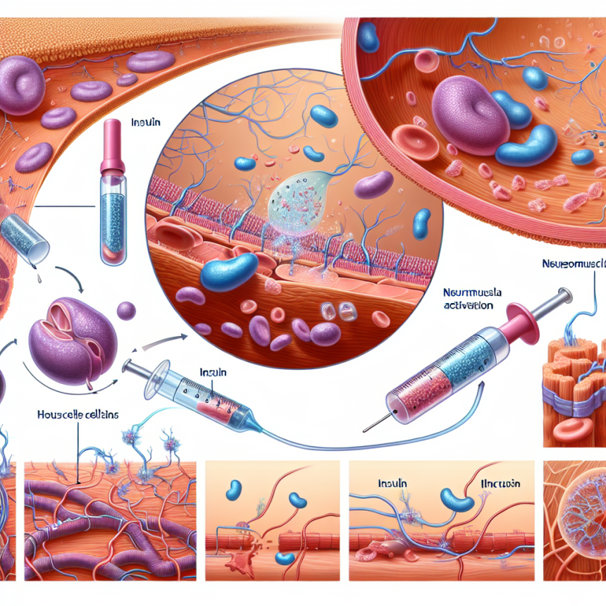 Insulina en fases de activación neuromuscular
