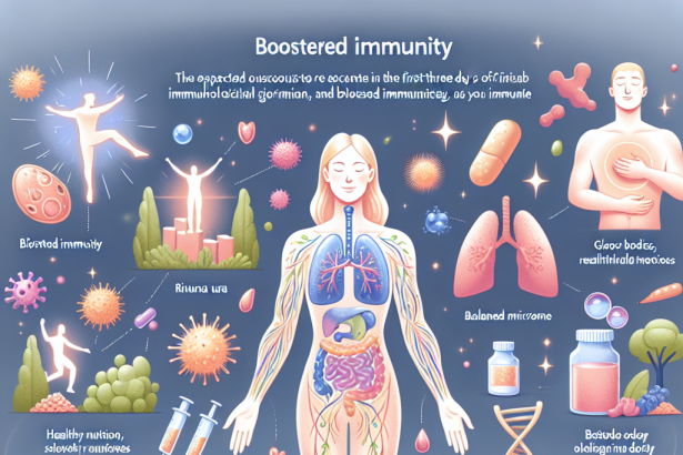 Qué esperar de los primeros 3 días con Salud inmunológica